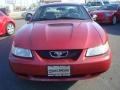 1999 Laser Red Metallic Ford Mustang V6 Coupe  photo #8