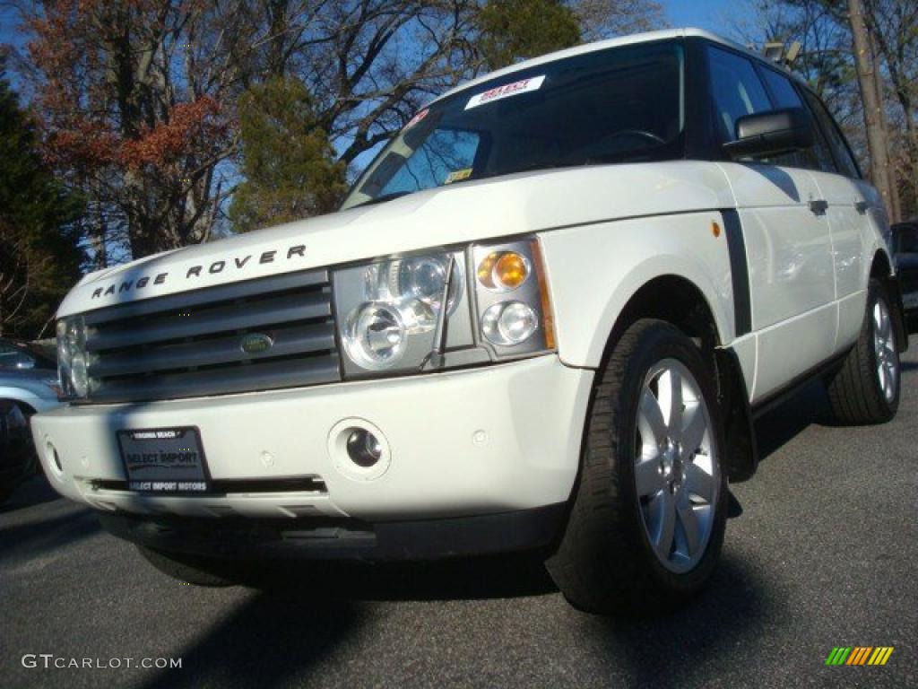 2005 Range Rover HSE - Chawton White / Sand/Jet photo #1