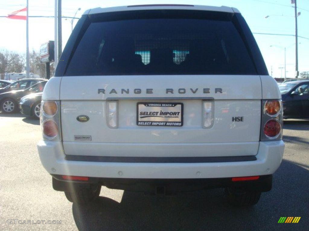 2005 Range Rover HSE - Chawton White / Sand/Jet photo #5