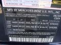  2010 ML 350 4Matic Capri Blue Metallic Color Code 359