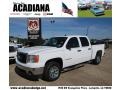 2008 Summit White GMC Sierra 1500 SLE Crew Cab  photo #1