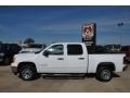 2008 Summit White GMC Sierra 1500 SLE Crew Cab  photo #2
