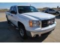 2008 Summit White GMC Sierra 1500 SLE Crew Cab  photo #7
