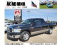 Brilliant Black Crystal Pearl 2009 Dodge Ram 2500 Lone Star Quad Cab