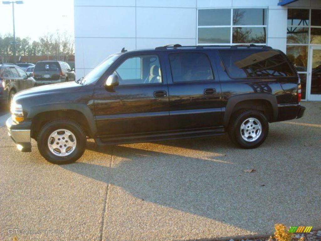 2006 Suburban LS 1500 - Black / Gray/Dark Charcoal photo #3