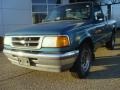 1995 Cayman Green Metallic Ford Ranger XL Regular Cab  photo #1