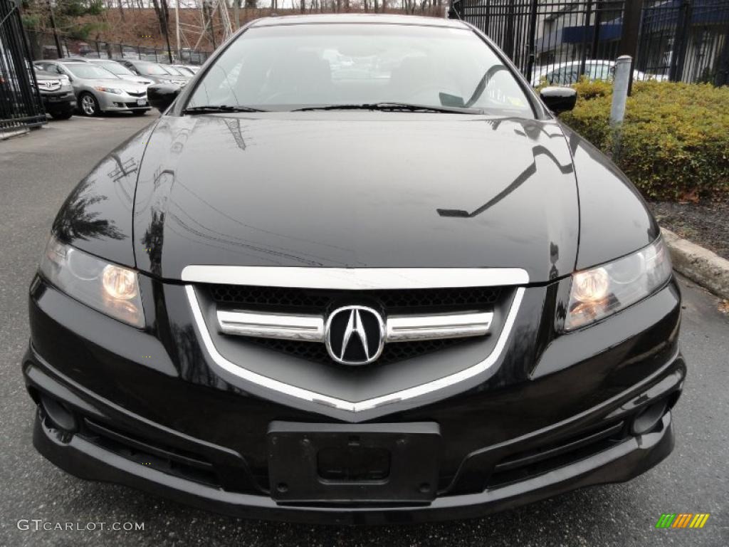 2008 TL 3.5 Type-S - Nighthawk Black Pearl / Ebony/Silver photo #2