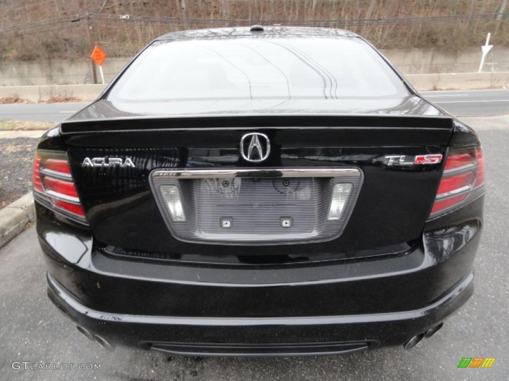 2008 TL 3.5 Type-S - Nighthawk Black Pearl / Ebony/Silver photo #5