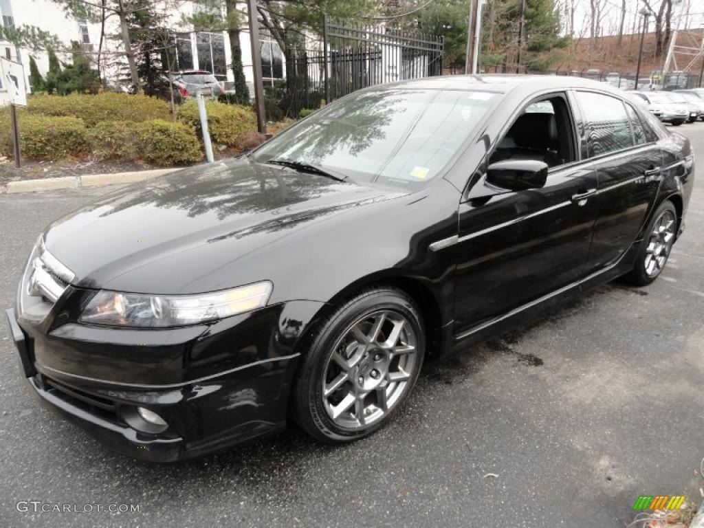 2008 TL 3.5 Type-S - Nighthawk Black Pearl / Ebony/Silver photo #7