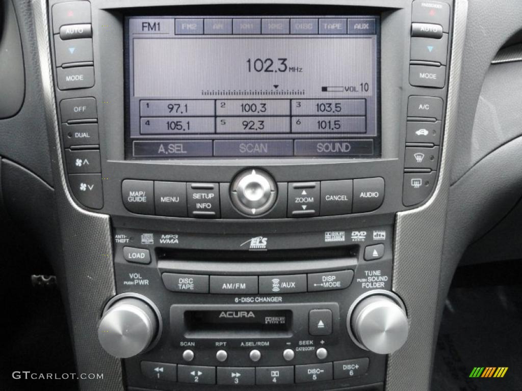 2008 TL 3.5 Type-S - Nighthawk Black Pearl / Ebony/Silver photo #14