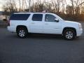 2010 Summit White GMC Yukon XL SLT 4x4  photo #7