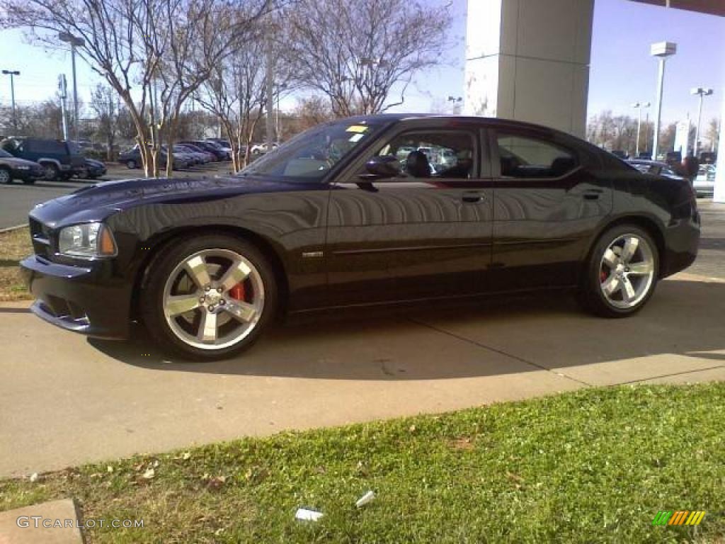 Brilliant Black Crystal Pearl 2006 Dodge Charger SRT-8 Exterior Photo #42051854