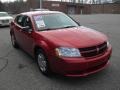 2010 Inferno Red Crystal Pearl Dodge Avenger SXT  photo #5