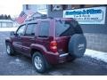 2002 Dark Garnet Red Pearlcoat Jeep Liberty Limited 4x4  photo #10