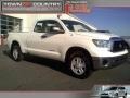 2008 Super White Toyota Tundra Double Cab  photo #1