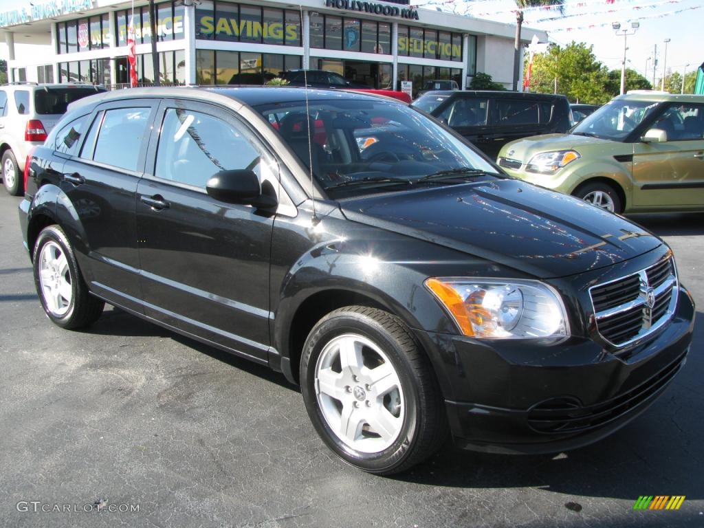 Brilliant Black Crystal Pearl Dodge Caliber