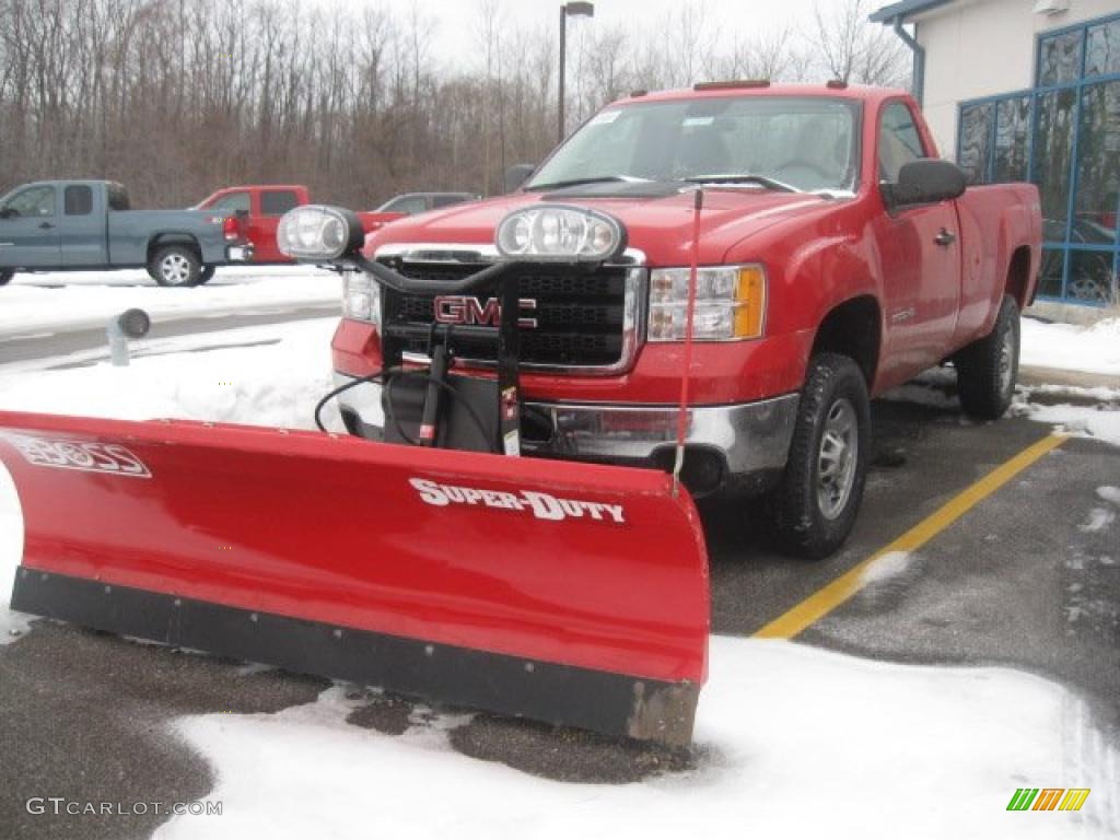 Fire Red GMC Sierra 2500HD