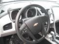 Light Titanium/Jet Black 2011 Chevrolet Equinox LS AWD Steering Wheel