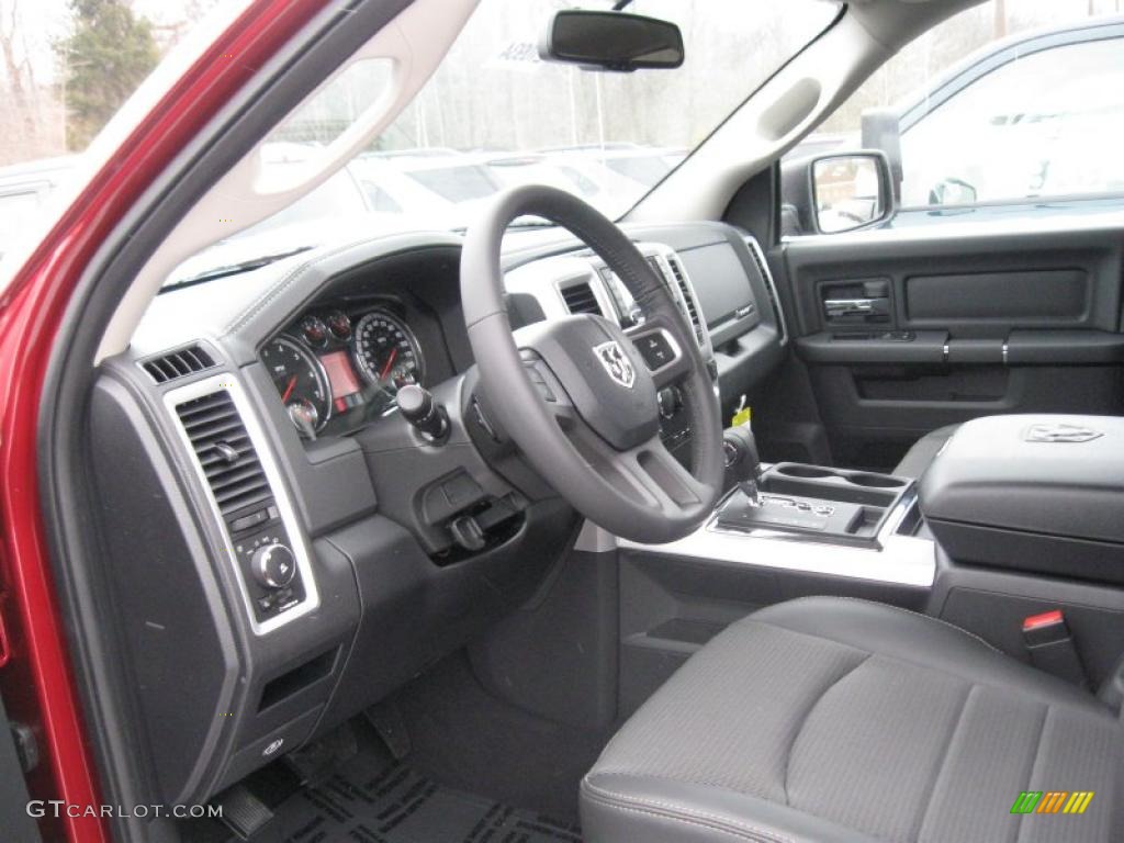 2011 Ram 1500 Sport Quad Cab 4x4 - Deep Cherry Red Crystal Pearl / Dark Slate Gray photo #8