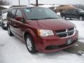 Deep Cherry Red Crystal Pearl 2011 Dodge Grand Caravan Mainstreet Exterior
