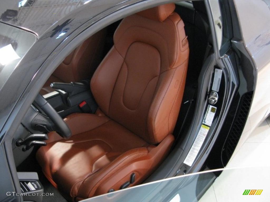 Tuscan Brown Interior 2008 Audi R8 4.2 FSI quattro Photo #42067243