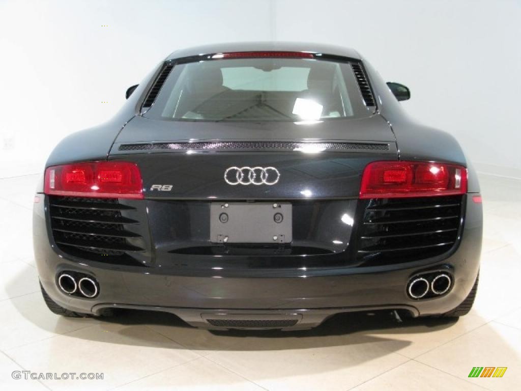 Phantom Black Pearl Effect 2008 Audi R8 4.2 FSI quattro Exterior Photo #42067467