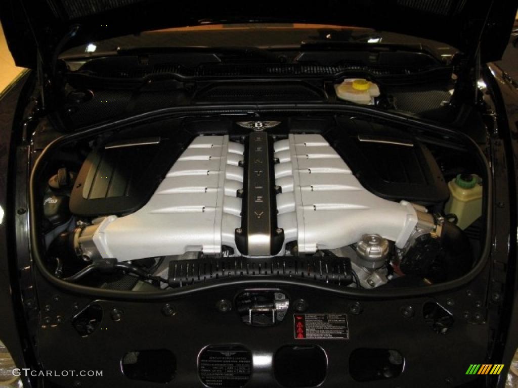 2008 Bentley Continental GT Standard Continental GT Model 6.0L Twin-Turbocharged DOHC 48V VVT W12 Engine Photo #42067835