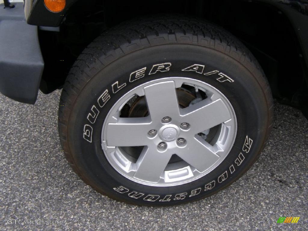 2008 Jeep Wrangler Sahara 4x4 Wheel Photo #42068303