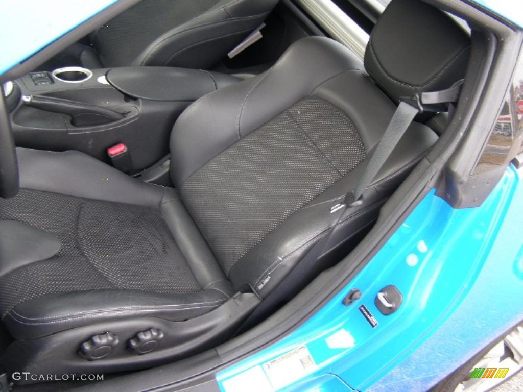 2009 370Z Sport Touring Coupe - Monterey Blue / Black Leather photo #9