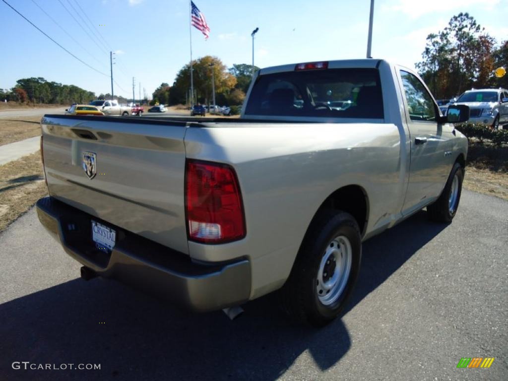 2009 Ram 1500 ST Regular Cab - Light Graystone Pearl / Dark Slate/Medium Graystone photo #9