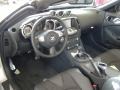 2010 Nissan 370Z Black Leather Interior Prime Interior Photo