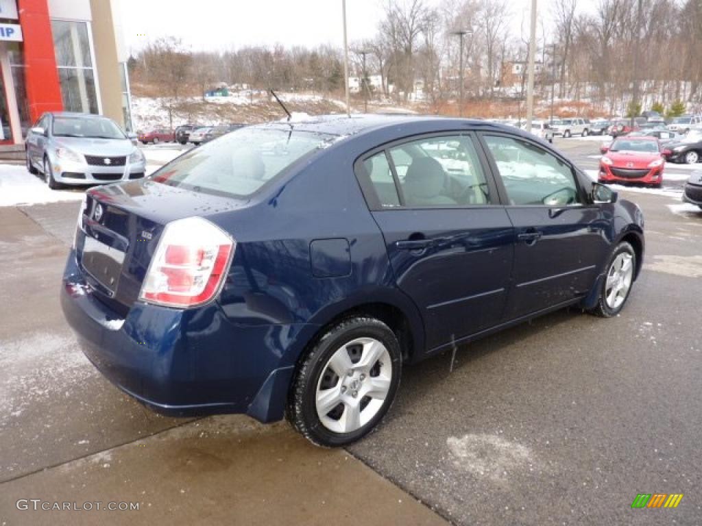 2009 Sentra 2.0 - Midnight Sky / Beige photo #3