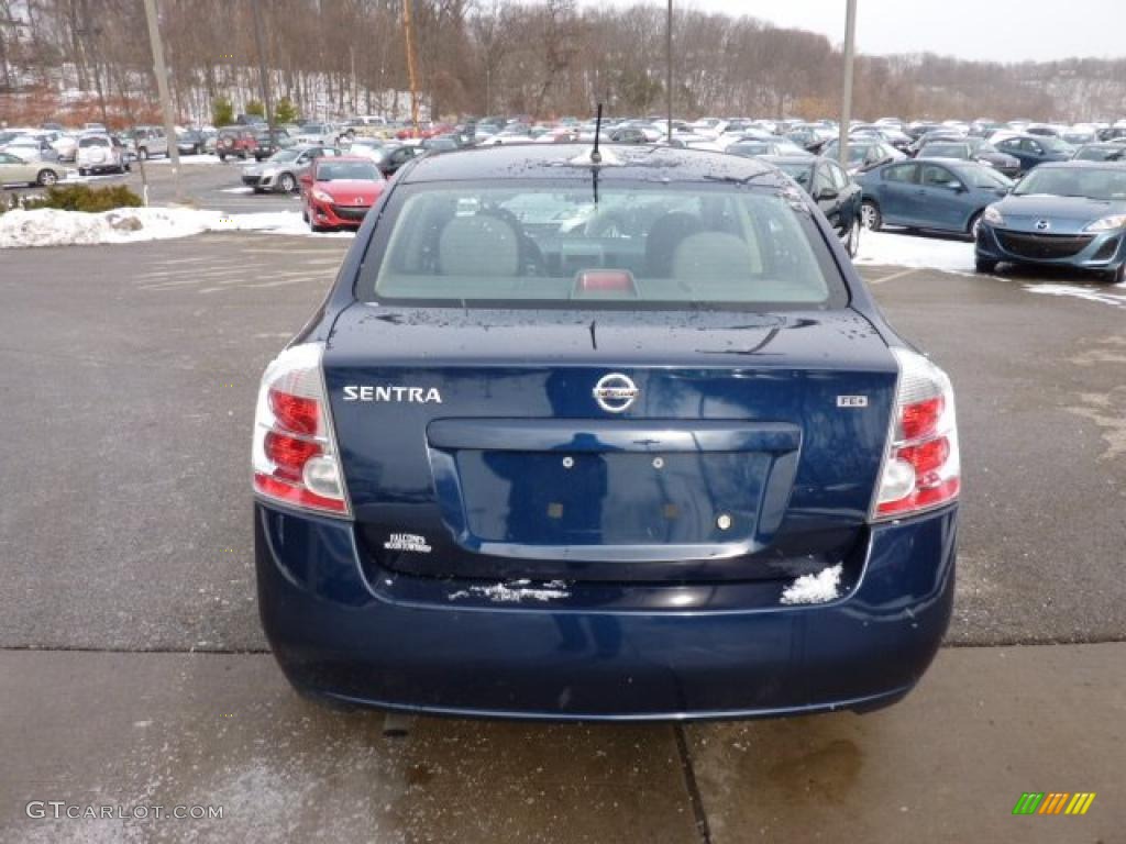 2009 Sentra 2.0 - Midnight Sky / Beige photo #4