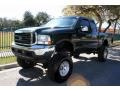 Dark Highland Green Metallic 2003 Ford F250 Super Duty Lariat SuperCab 4x4