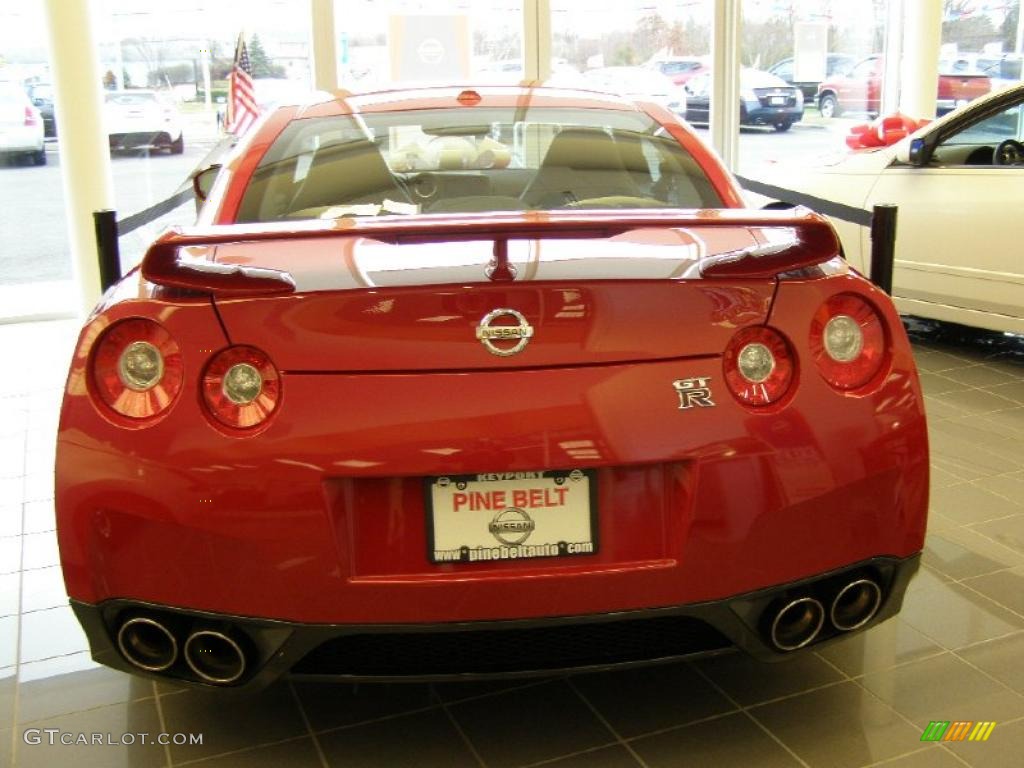 Solid Red 2010 Nissan GT-R Premium Exterior Photo #42071227