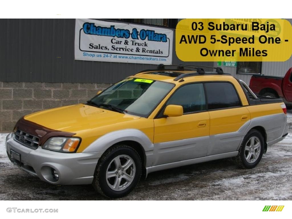 2003 Baja  - Baja Yellow / Gray photo #1