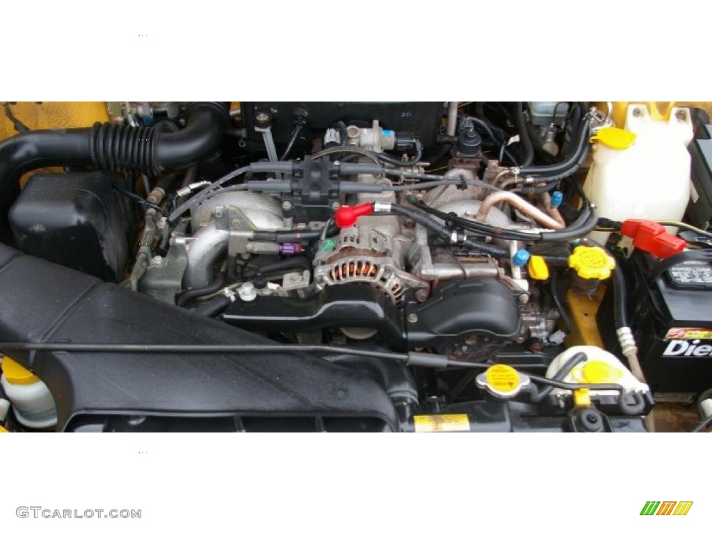 2003 Subaru Baja Standard Baja Model 2.5 Liter SOHC 16-Valve Flat 4 Cylinder Engine Photo #42074019