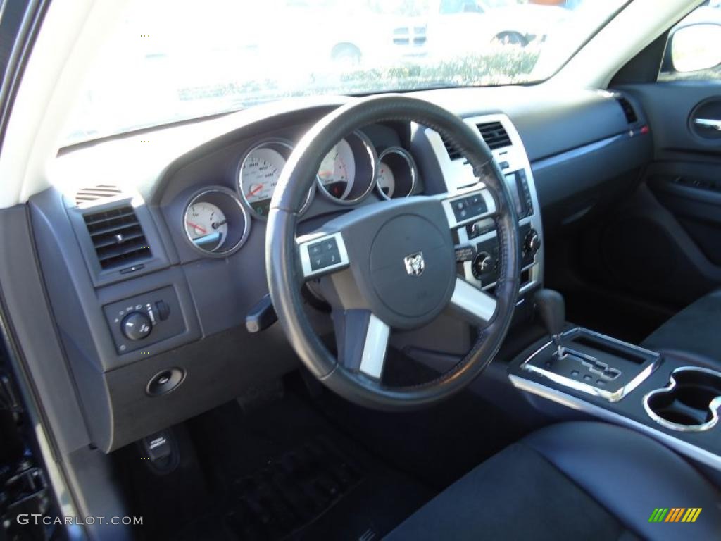 Dark Slate Gray Interior 2008 Dodge Charger SRT-8 Photo #42075783
