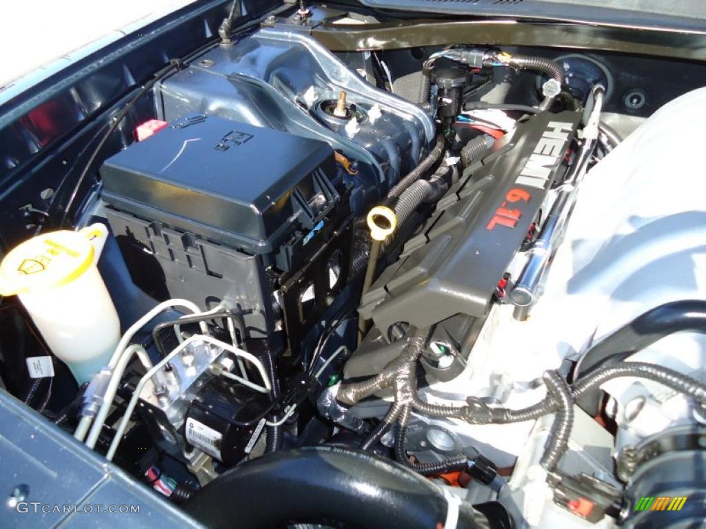 2008 Dodge Charger SRT-8 6.1 Liter SRT HEMI OHV 16-Valve V8 Engine Photo #42076099