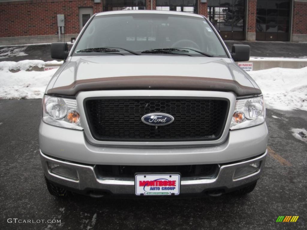 2004 F150 XLT SuperCab 4x4 - Silver Metallic / Dark Flint photo #7