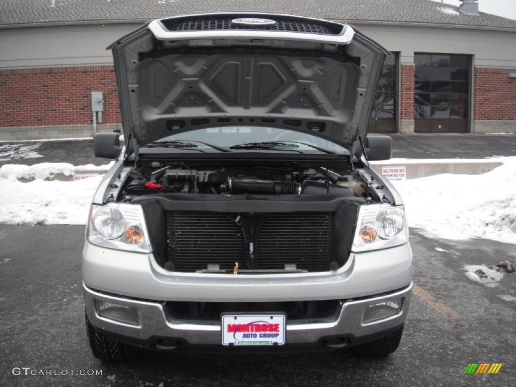 2004 F150 XLT SuperCab 4x4 - Silver Metallic / Dark Flint photo #8