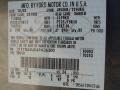 CX: Dark Shadow Grey Metallic 2004 Ford Ranger Edge SuperCab Color Code