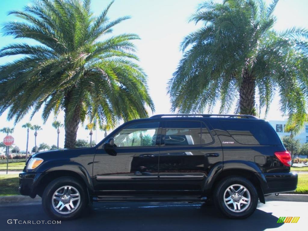 2006 Sequoia Limited - Black / Taupe photo #1