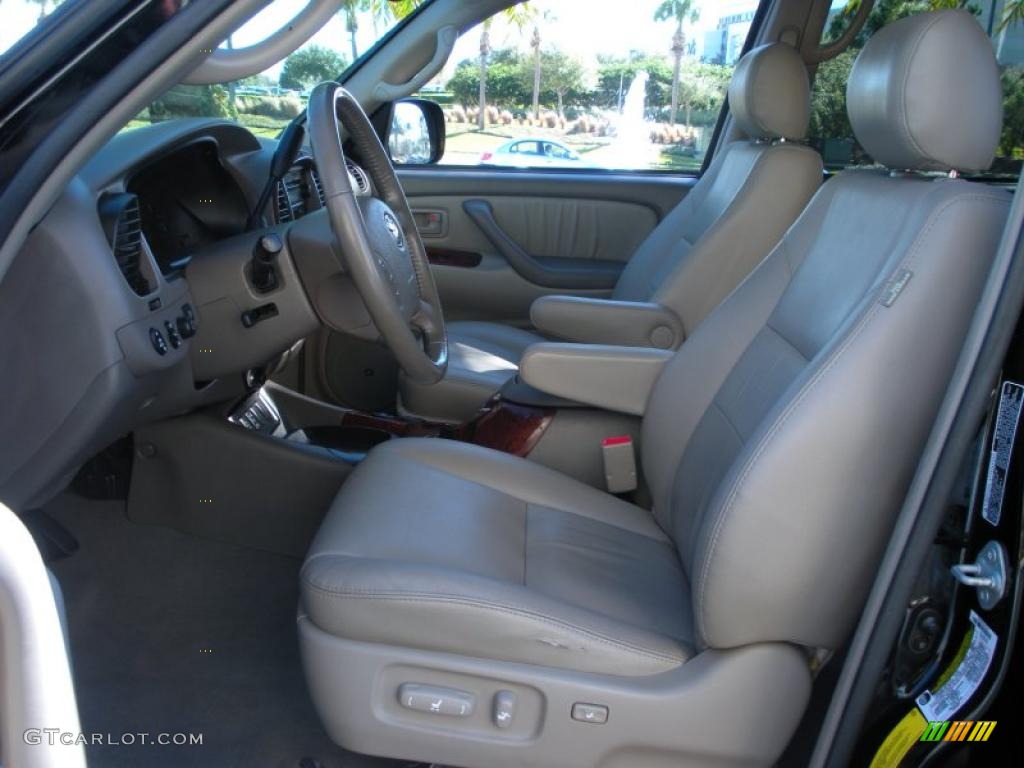 Taupe Interior 2006 Toyota Sequoia Limited Photo #42079087