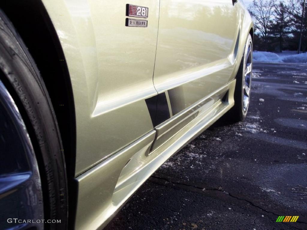 2005 Mustang Saleen S281 Coupe - Legend Lime Metallic / Dark Charcoal photo #29