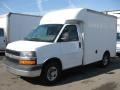 Summit White - Express 3500 Cutaway Moving Van Photo No. 3