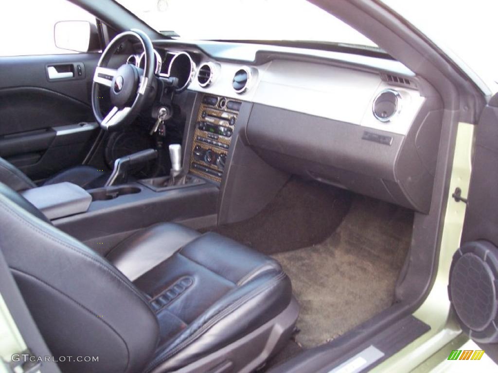 2005 Mustang Saleen S281 Coupe - Legend Lime Metallic / Dark Charcoal photo #44