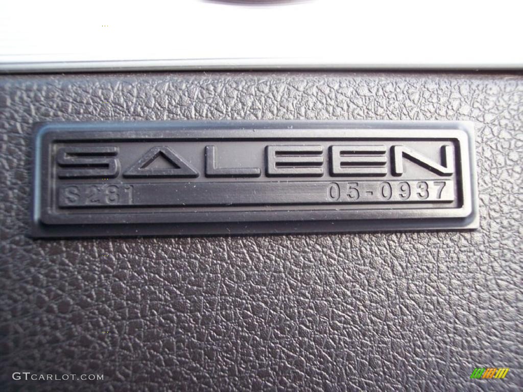 2005 Mustang Saleen S281 Coupe - Legend Lime Metallic / Dark Charcoal photo #49