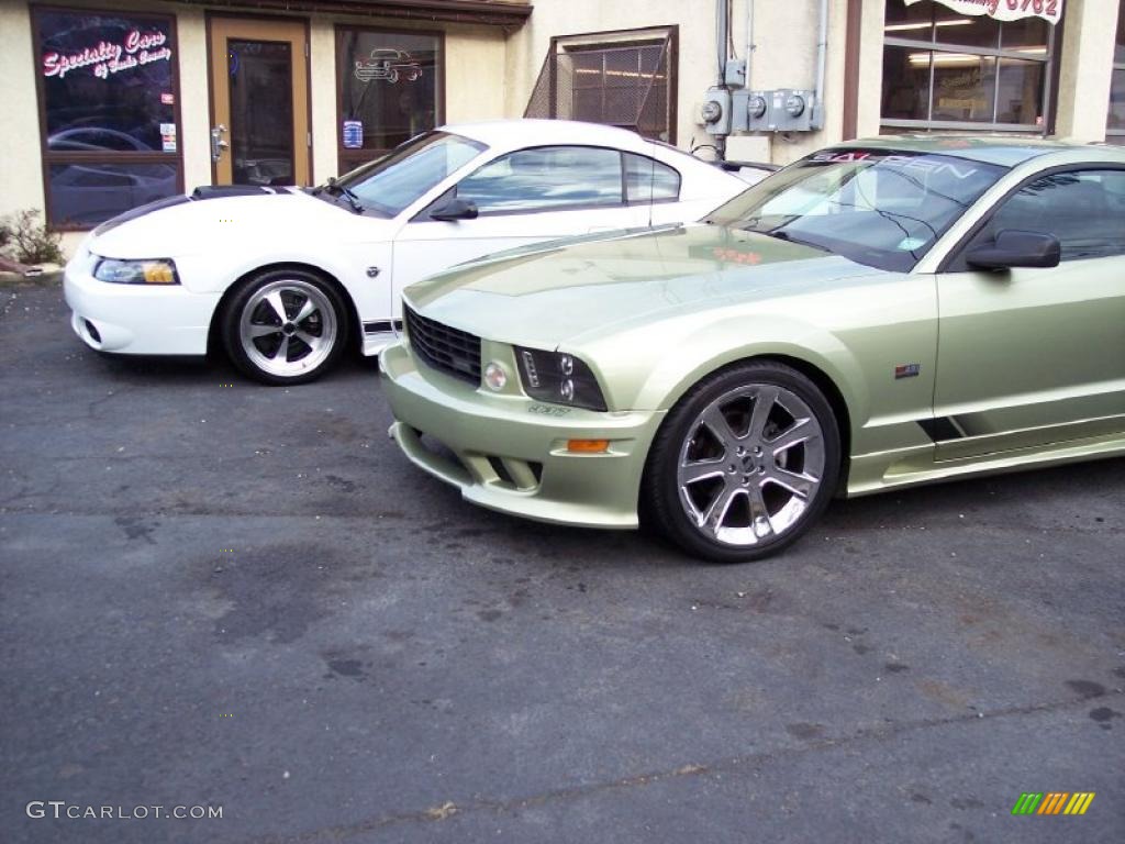 2005 Mustang Saleen S281 Coupe - Legend Lime Metallic / Dark Charcoal photo #59