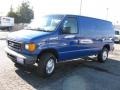 2004 Fleet Blue Ford E Series Van E250 Commercial  photo #3